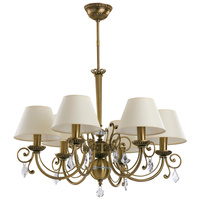 LAMPA WISZĄCA COCO COC-ZW-6(P/A) ECRU - KUTEK